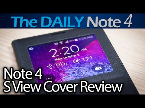 how to set note 3 s'view