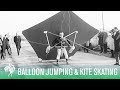 Solo Balloon Jumping & Kite Skating - The Odd New Sports of 1930 & 1964