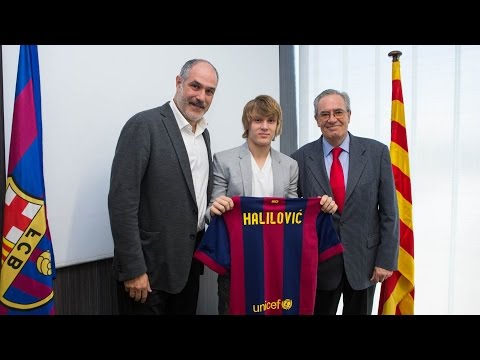 Els cinc fitxatges del Barça B Els cinc fitxatges del Barça B