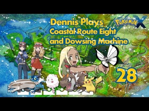 how to use dowsing machine pokemon x