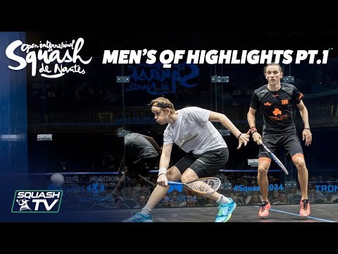 Squash: Men's Quarter Final Roundup Pt.1 - Squash de Nantes