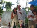 Primer Brindis de Casados. Juli