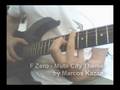 F-Zero Mute City Theme on the Guitar