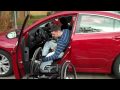 Wheelchair Car Transfer - Josh Brunner - Paraplegic - Mazda 6