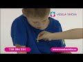 VESELÁ TRIČKA jsou zábavou i učením dohromady. Veselé tričko je vyrobeno ze speciálních mikrovláken, na které je možno přichytit různé tvary ve formě písmen,číslic, obrázků ... nebo házet létající bodláčky tzv. Čumbrky. Více na www.veselatricka.cz It is a Smile  T-shirts made out of Velcro material, that you can stick different types of Velcro letters, numbers, pictures, balls etc. This game is suitable for children to practise their word-stock, to learn letters and for logopedy practise to ...