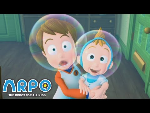 WATER WOES | Cartoons for Kids | Full Episode | Arpo the Robot