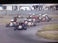 Jenson Button and Dan Wheldon karting