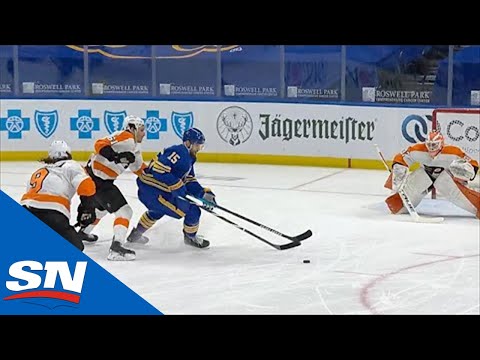 Curtis Lazar Doubles Sabres' Lead With One-Timer Against Flyers
