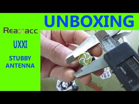 UNBOXING - Realacc UXII Super Mini Stubby Antenna