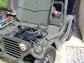 MUTT M151 A2 first engine start