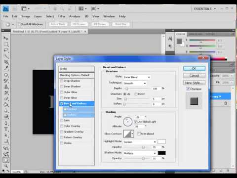 Photoshop CS4 3D Text Tutorial
