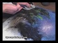 Fantasy Forest spray paint art Fantasy Forest spray paint art