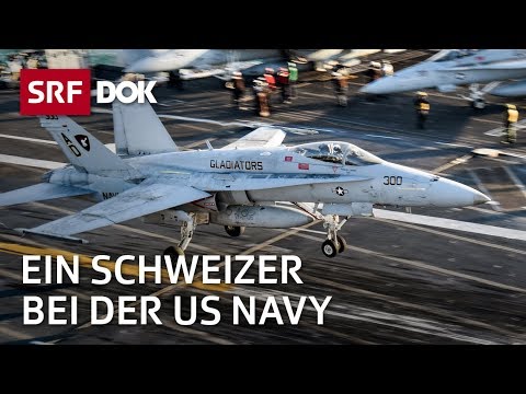 Ein Schweizer auf einem US-Flugzeugtrger