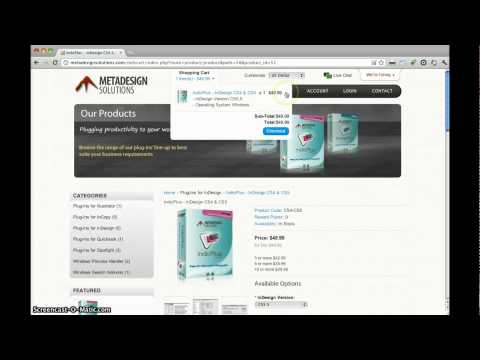 MetadesignSolutions - Step by Step demonstration on how to buy a software product from MetaDesign Solutions Website.