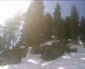 2000 ft cliff huck to 18 ft fresh pow! 2000 ft cliff huck to 18 ft fresh pow!