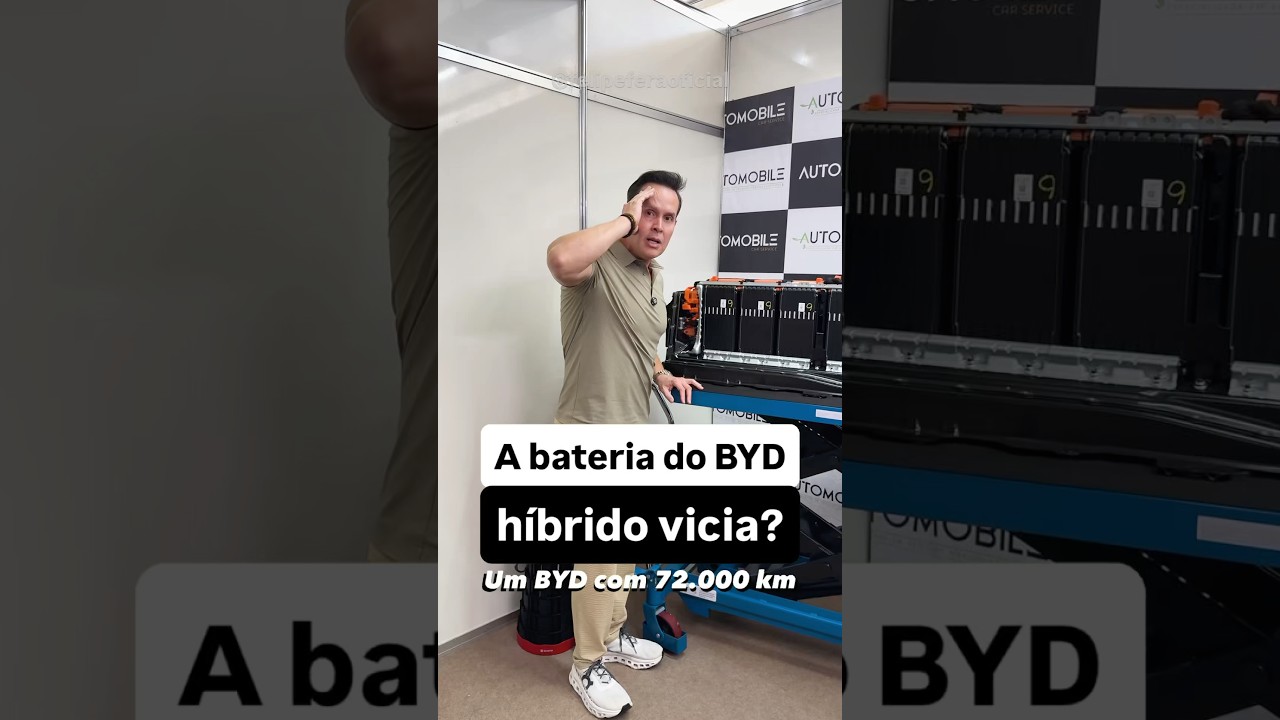 A bateria do BYD Híbrido vicia?