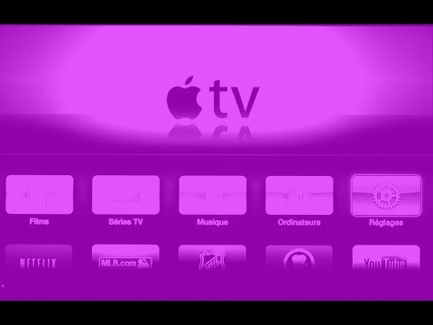 how to fix a purple tv screen