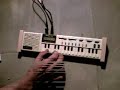 the s-cat vl-tone has two modifications on one two way toggle switch. the switch adds a tremendous amount of boost to the synthesizer section when it is flicked to the right use this in conjunction with the adsr control to match sounds from some of the big synths  out there in the market place!

 

 

when switched to the left this machine will now sequence notes along with the drum patterns, when a single note on the keyboard is held down some voices will repeat four notes and others will repeate continiously, with variations on each drum drum pattern that you select
