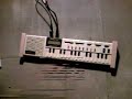 the s-cat vl-tone has two modifications on one two way toggle switch. the switch adds a tremendous amount of boost to the synthesizer section when it is flicked to the right use this in conjunction with the adsr control to match sounds from some of the big synths  out there in the market place!

 

 

when switched to the left this machine will now sequence notes along with the drum patterns, when a single note on the keyboard is held down some voices will repeat four notes and others will repeate continiously, with variations on each drum drum pattern that you select