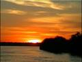 Sunset on Sambesi River