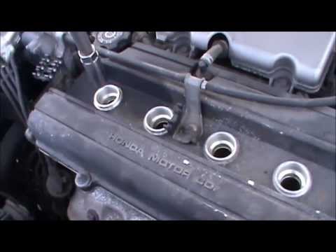 Honda CRV Spark Plugs Change