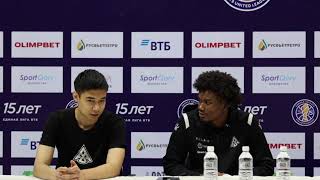 «Астана» vs МБА | Послематчевая пресс-конференция | Единая лига ВТБ | 1-й этап