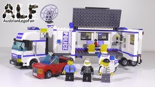 Lego City 7288 Mobile Police Unit / Polizei Truck - Lego Speed Build Review