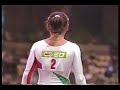 Ivelina Raykova FX 1986 Chunichi Cup EF