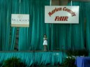 Here comes Winnah singing \"Jesus Loves Me\" at the\" Marion Co