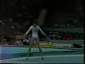 1980 Olympics Compulsory Cristina Grigoras Fx