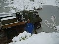 1964 Unimog s404 fording a beaver pond 1964 Unimog s404 fording a beaver pond