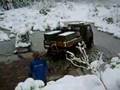 1964 Unimog s404 fording a beaver pond