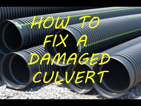 how to unclog culvert