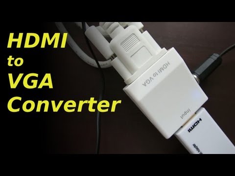 how to turn vga port on