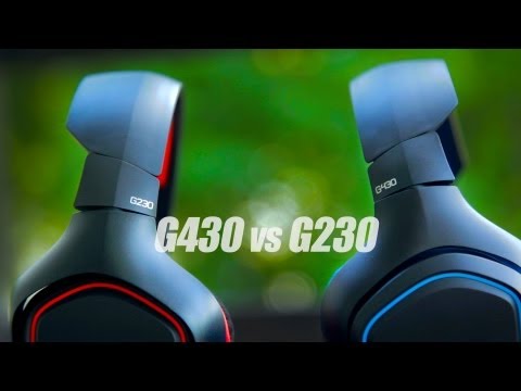Logitech G430 vs G230 Headset Review