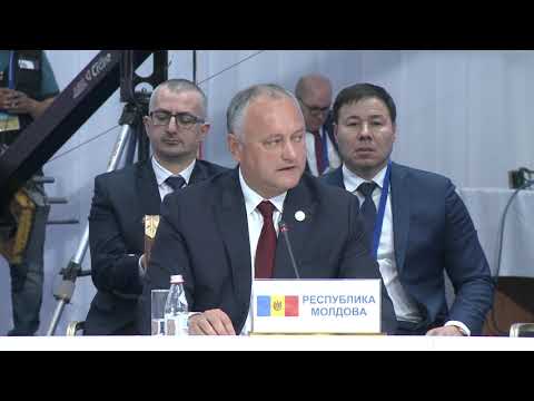 Alocuțiunea Președintelui Republicii Moldova, Igor Dodon, în ședința lărgită a Consiliului Suprem al Uniunii Economice Eurasiatice