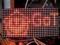 32x16 led-board controlled by an ATMega88