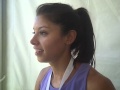 Delilah DiCrescenzo After Making Worlds at 2011 USATF Championships