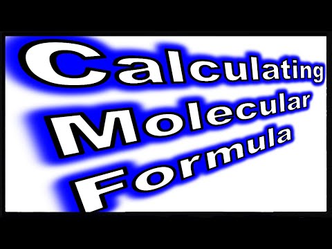 how to determine molecular formula