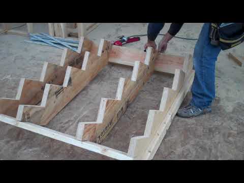 how to build interior stairs