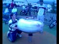 calvert on the spinner of doom made him sick first time on