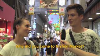 Travelers’ Voice of Kyoto： NISHIKI MARKET Area Interview 002