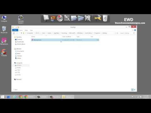 how to change startup programs