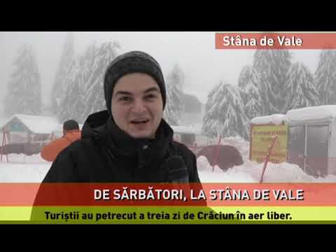 Sărbători de iarnă, la Stâna de Vale