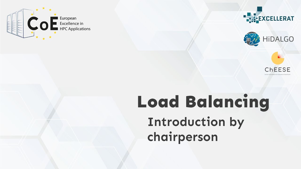 HPC CoE Joint Technical Workshop |  Load Balancing | Introduction | R. Borrell (BSC)