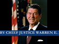 Ronald Reagan - Oath of office January 20th, 1981 Ronald Reagan - Oath of office January 20th, 1981