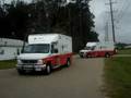 Red Cross Vehicles Roll Back Into New Orleans Post Gustav