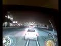 Bus hit by train in Midnight Club 3