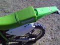 Kawasaki KmX 125 with Kawasaki KDX 41mm front fork