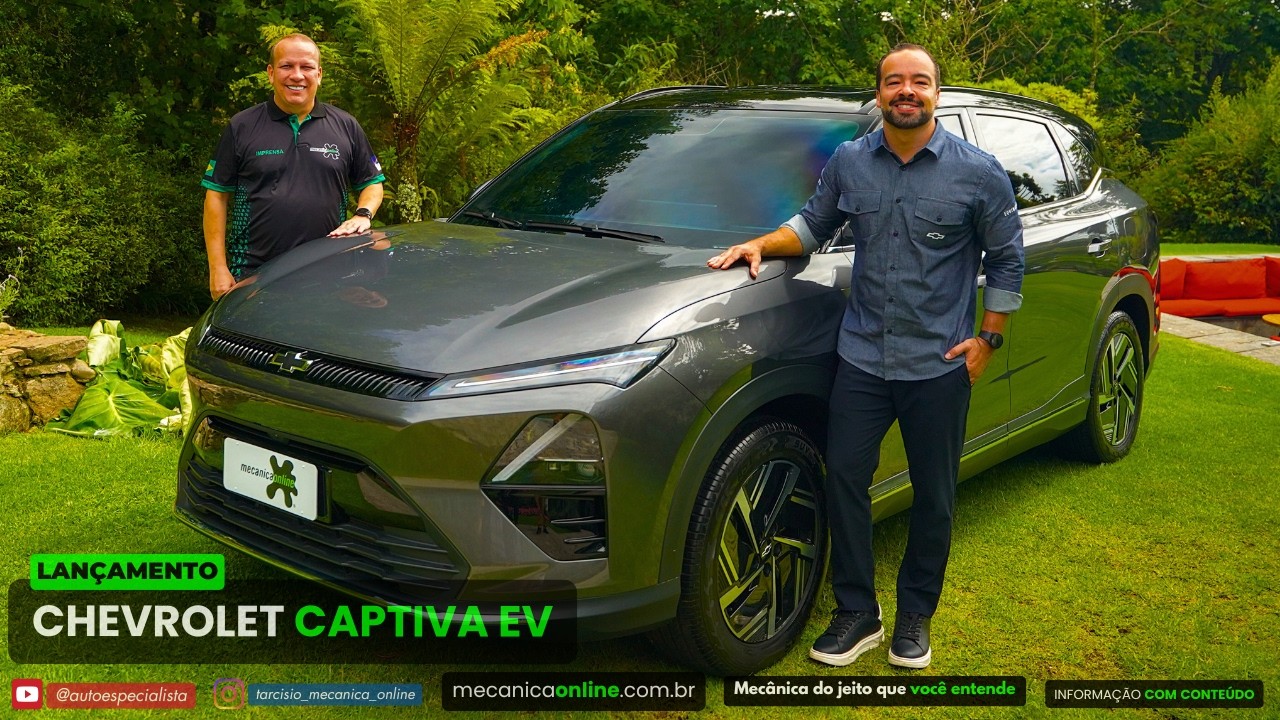 O que faz o Chevrolet Captiva EV (100% elétrico) liderar os emplacamentos em sua categoria?